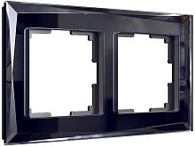 Рамка универсальная Werkel Diamant 2-м. стекло черный картинка